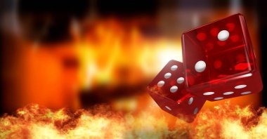 Live roulette table with professional dealer and HD camera setup